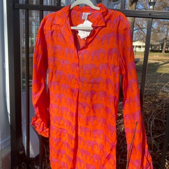 Sheridan French Elephant Tunic Dress - Picture 2 of 5